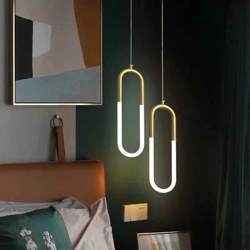 Lustra Mini – Brass Acrylic Wall Light