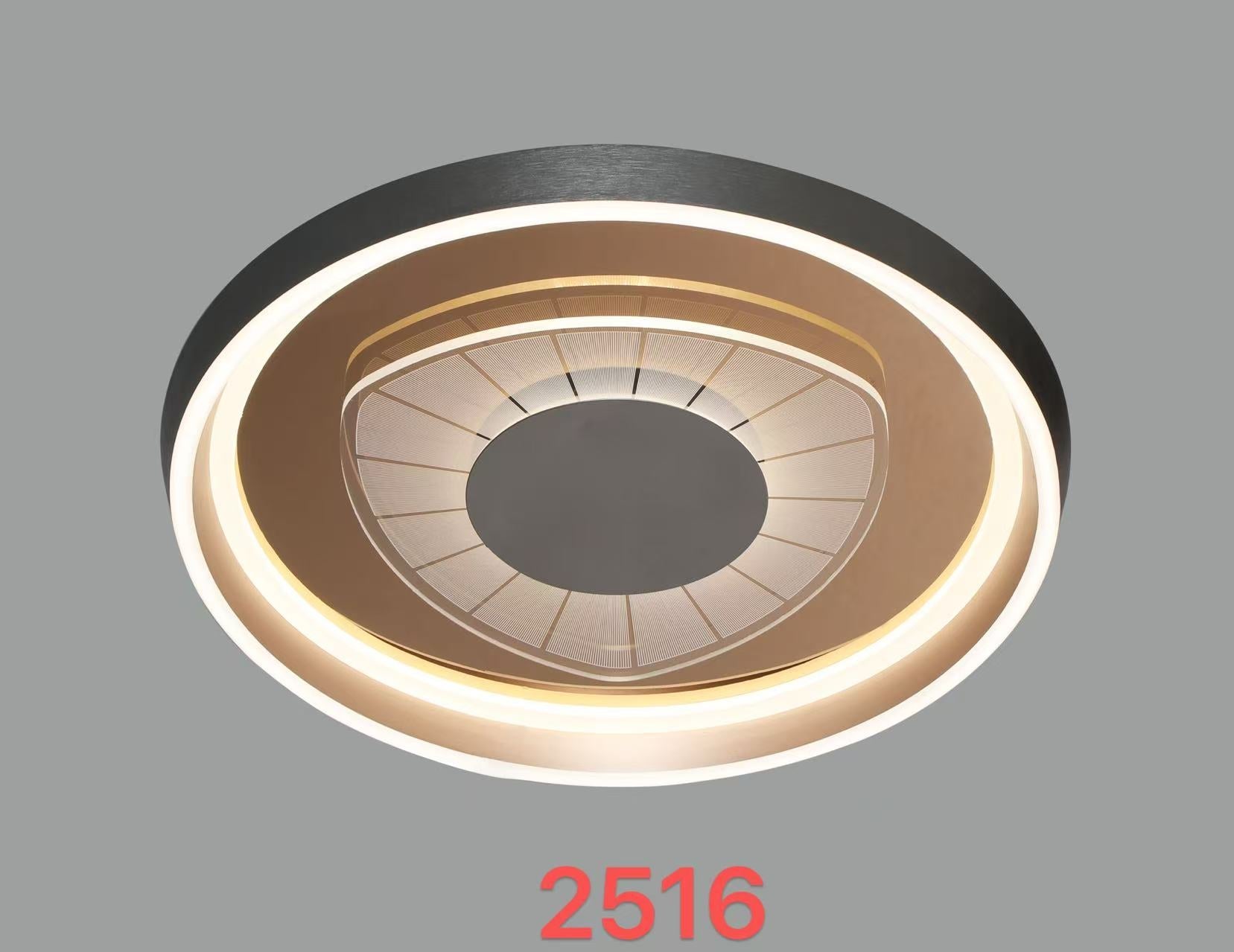 Modern Essence – Acrylic & Metal Glow Pendant