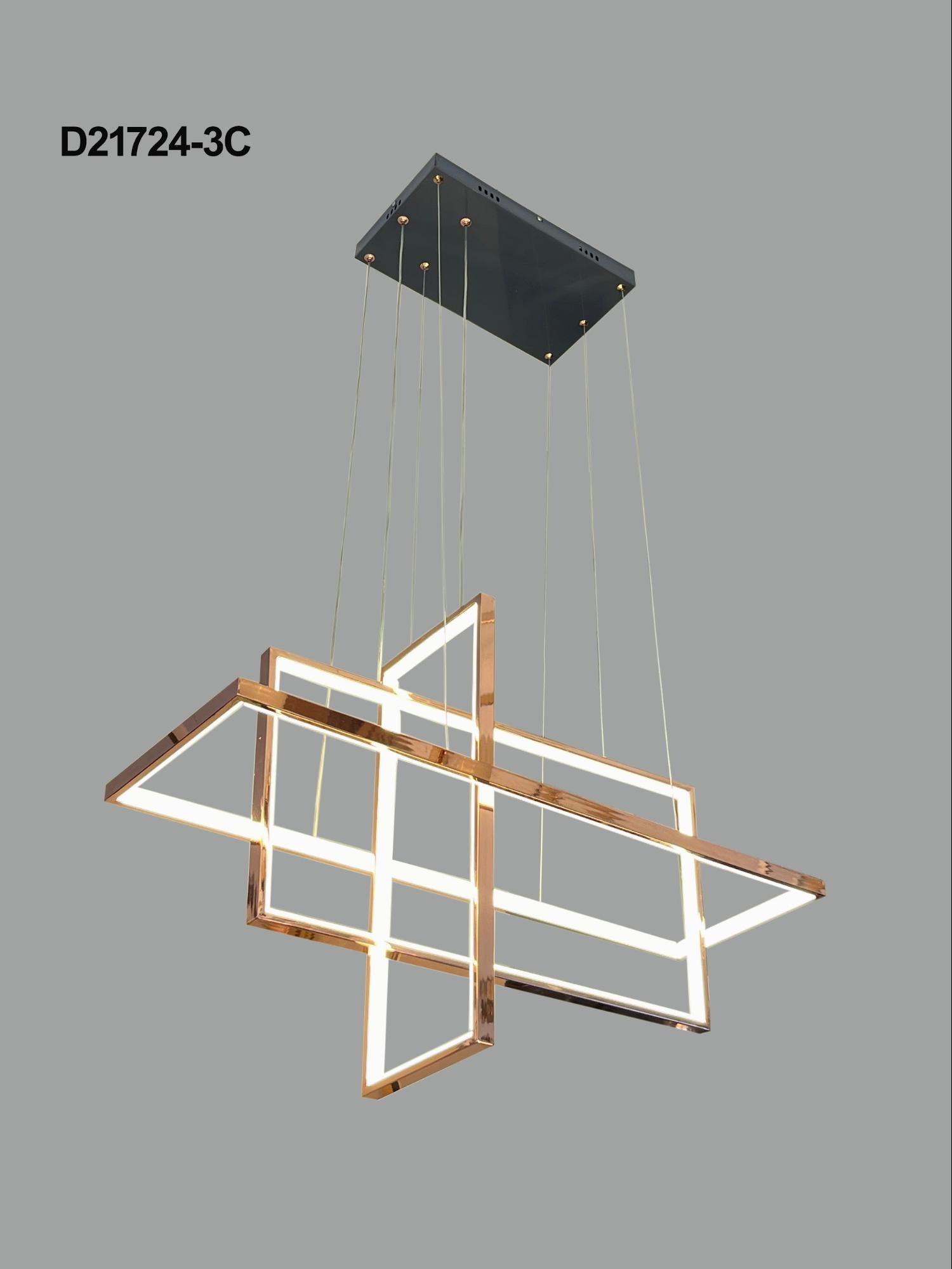 Rosegold Vault – Triple Drop Pendant