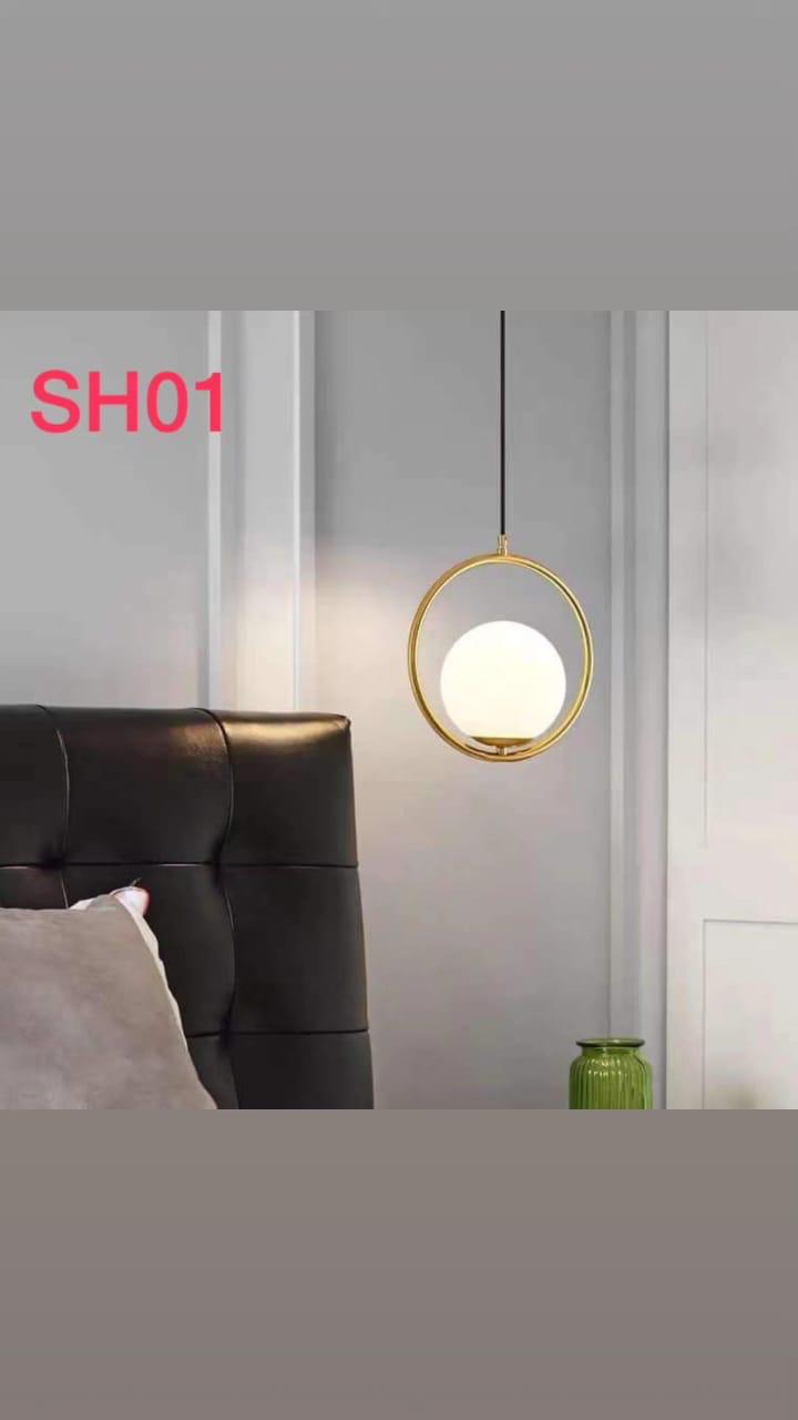 Halo Brass – Solo Pendant Light