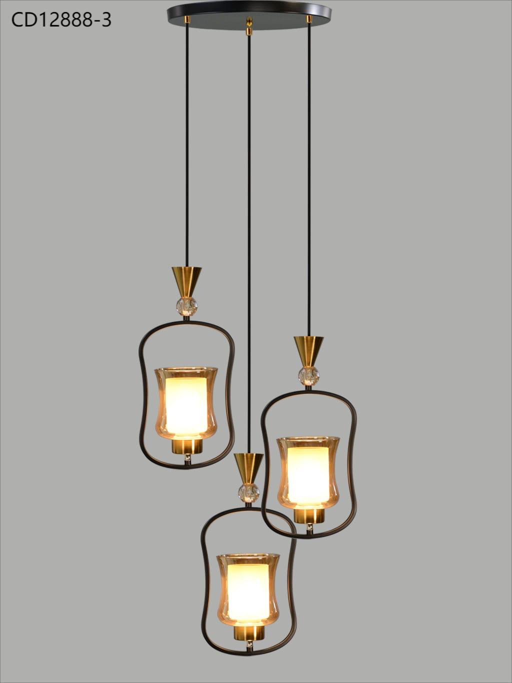Eclipse Trio – Glass & Brass Glow