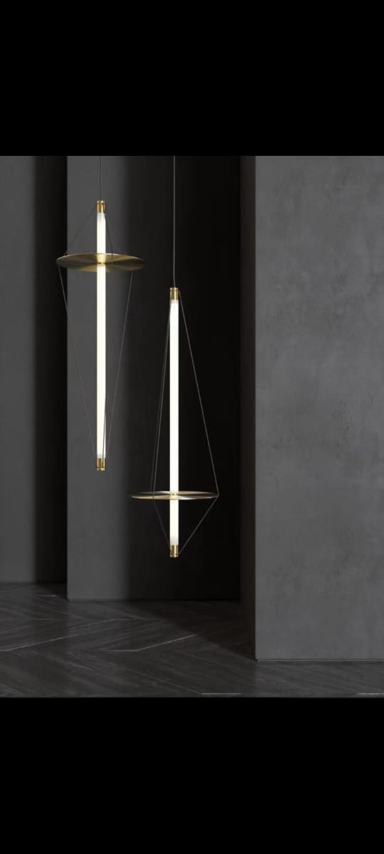 Lustro Brass – Modern Glow Light