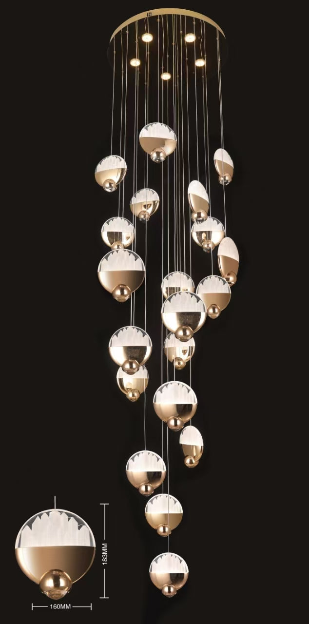 Rose Crest – Iron & Acrylic Luxe Cluster
