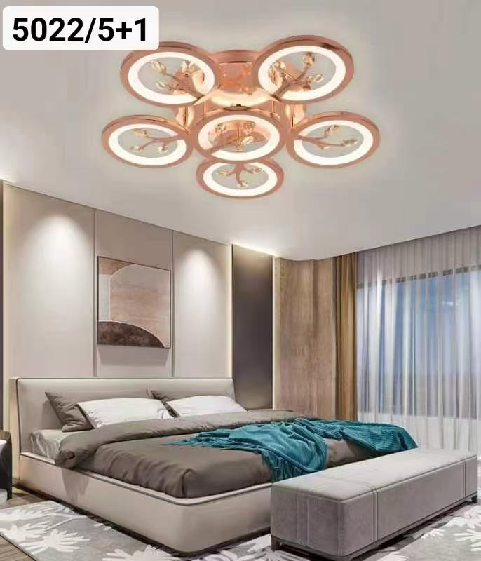 Roselight Symphony – Smart LED Chandelier with Speaker