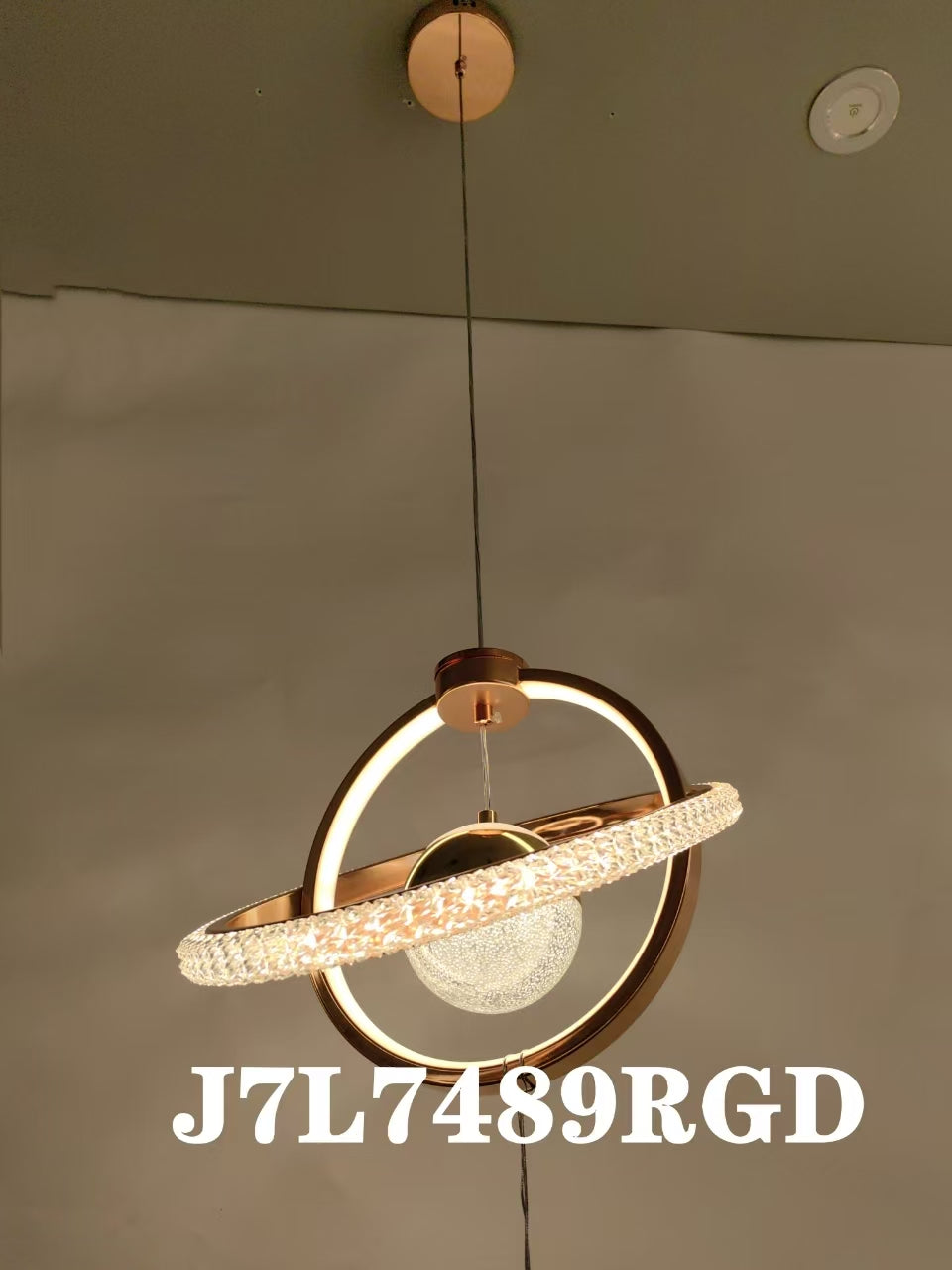 Rosé Ring – Contemporary Hanging Light
