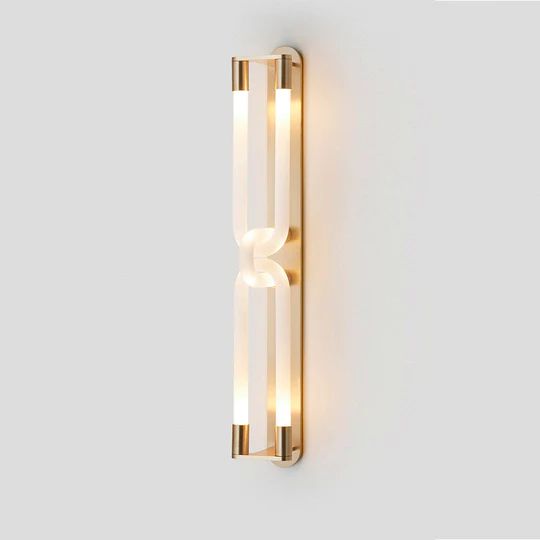Aurora Beam – Brass Glow Panel